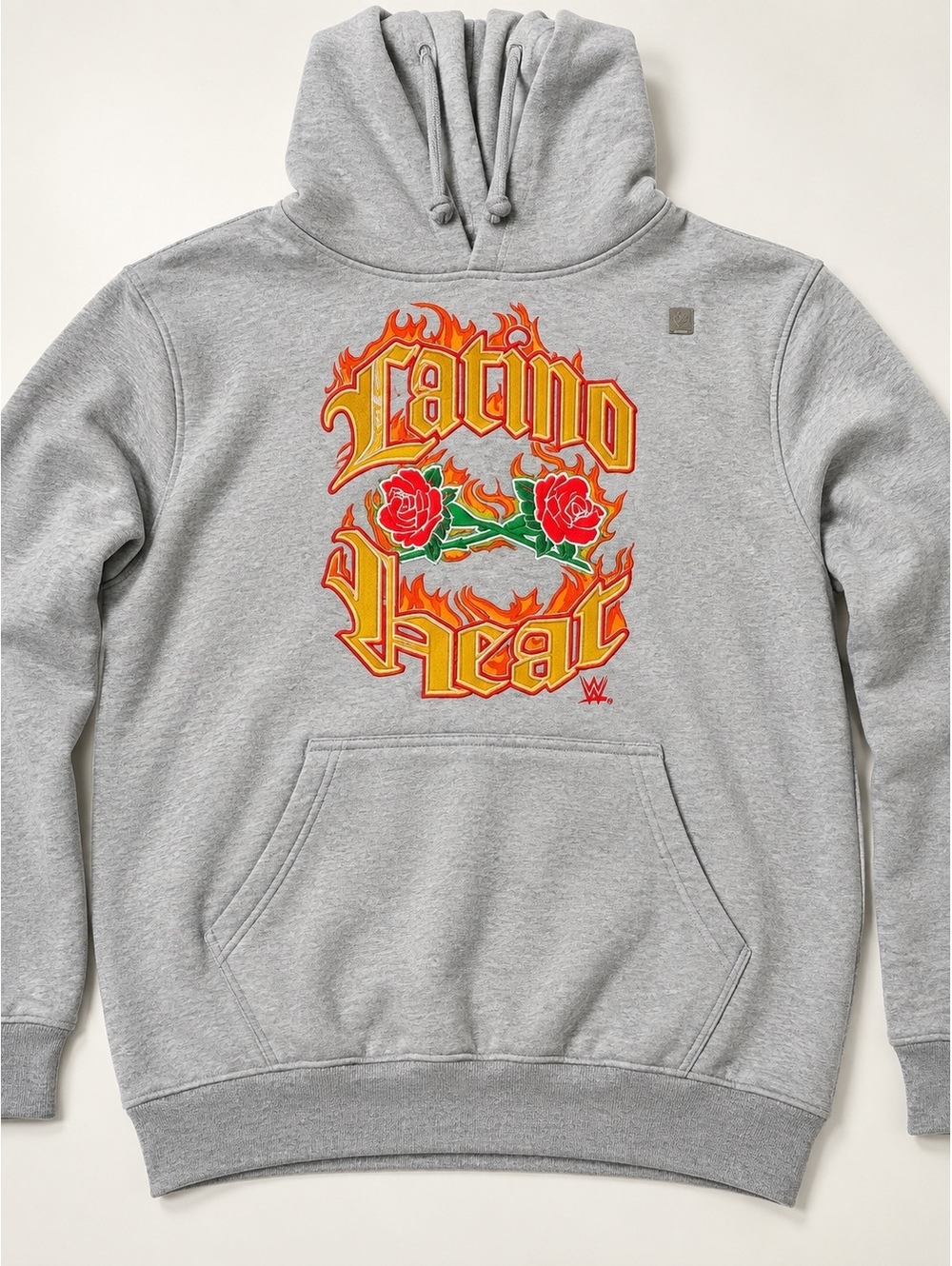 WWE Latino Heat Eddie Guerrero Gray Pullover Hoodie S NWOT